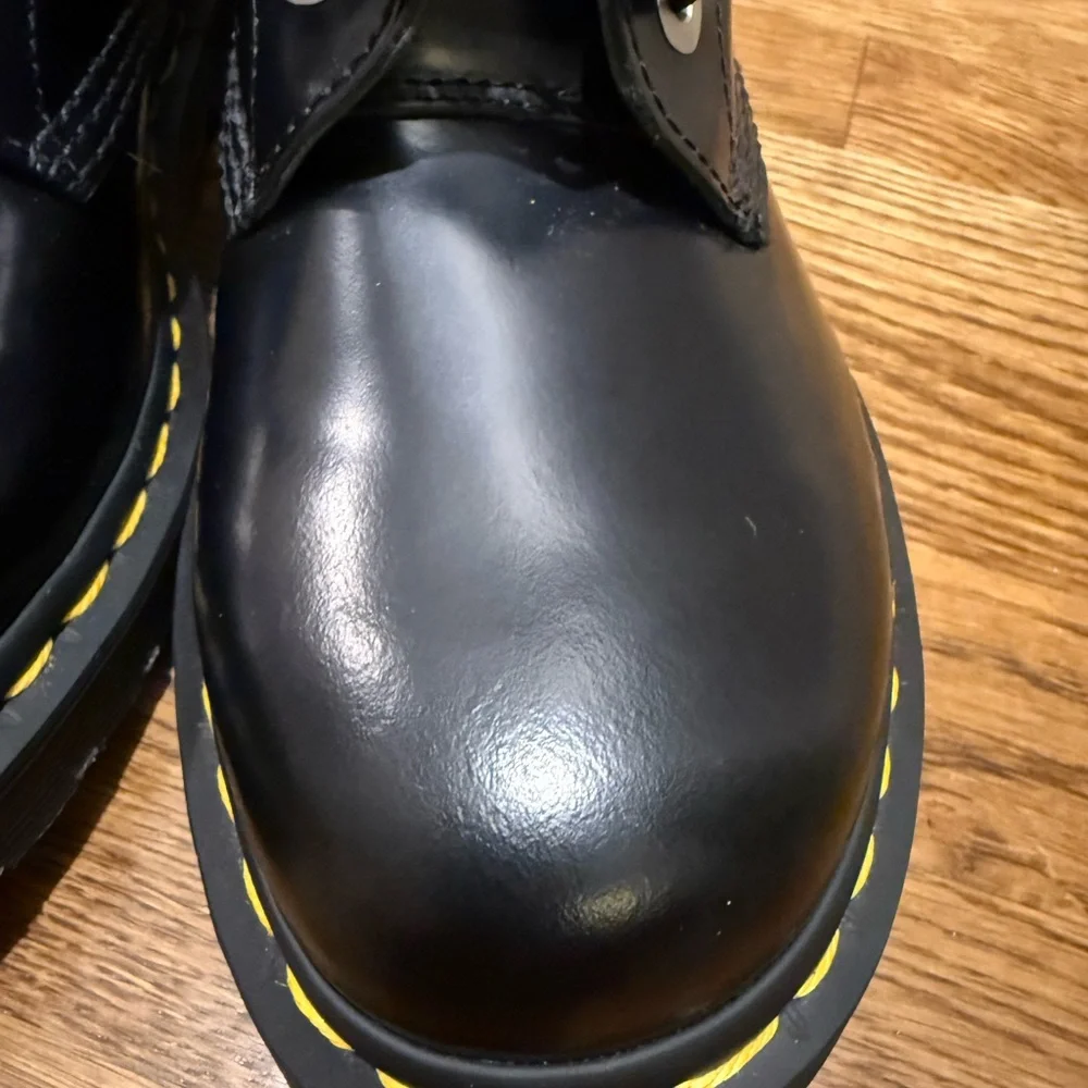 NEW Dr. Martens Black Combat Boots Sz 7M/8W